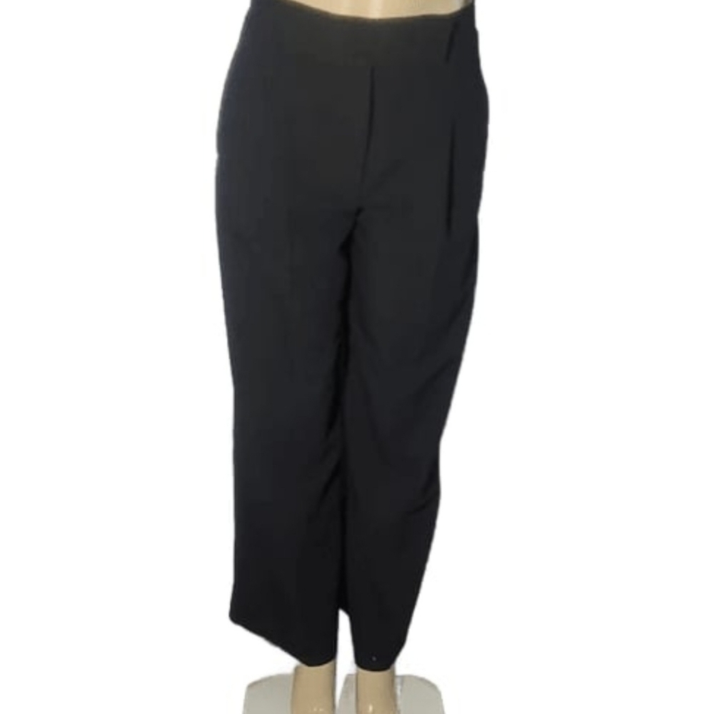 Zara WIDE LEG PLEATED DRESS PANTS Size S